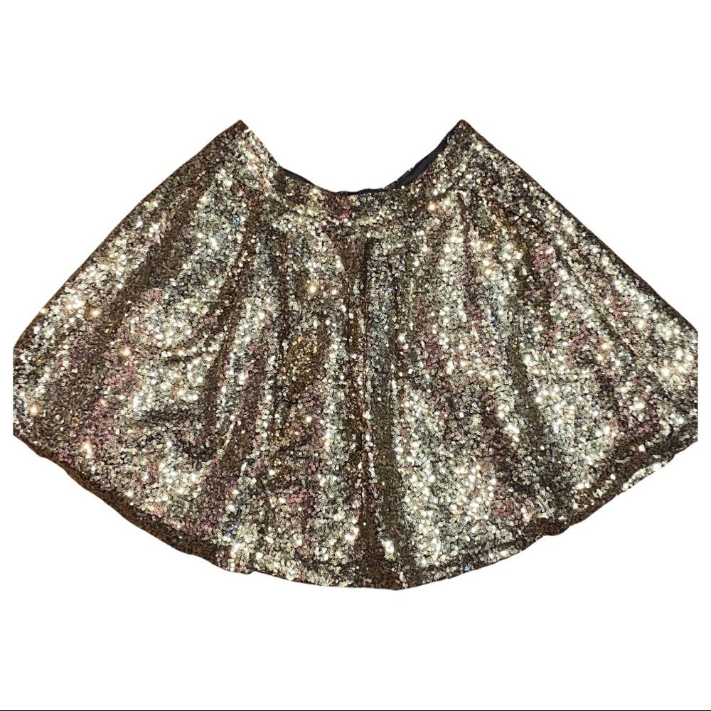 For Sienna sequin skirt